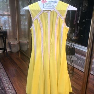 Yellow Bebe women’s dress